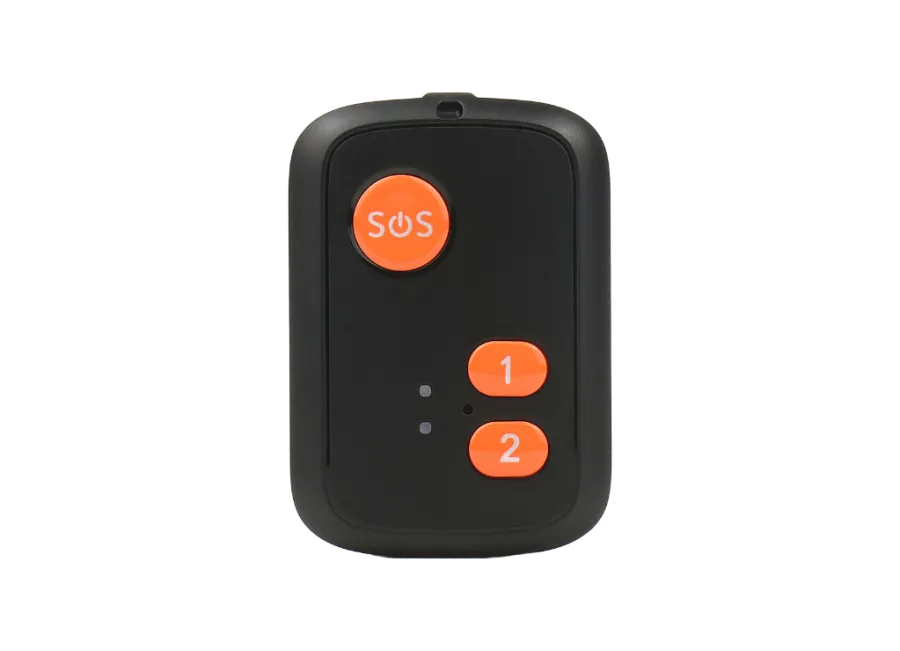 Reachfar V51-B 4G LTE SOS GPS-Tracker zum Umhängen – Komfortabler Anhänger und Sprachanruf