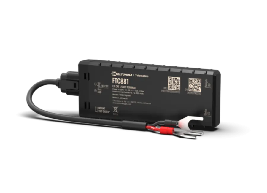 Teltonika FTC881 4G LTE Fahrzeug-GPS-Tracker – IP69K Schutz und 1,8 m Präzision
