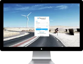 Flexcom Desktop-Ortungssoftware